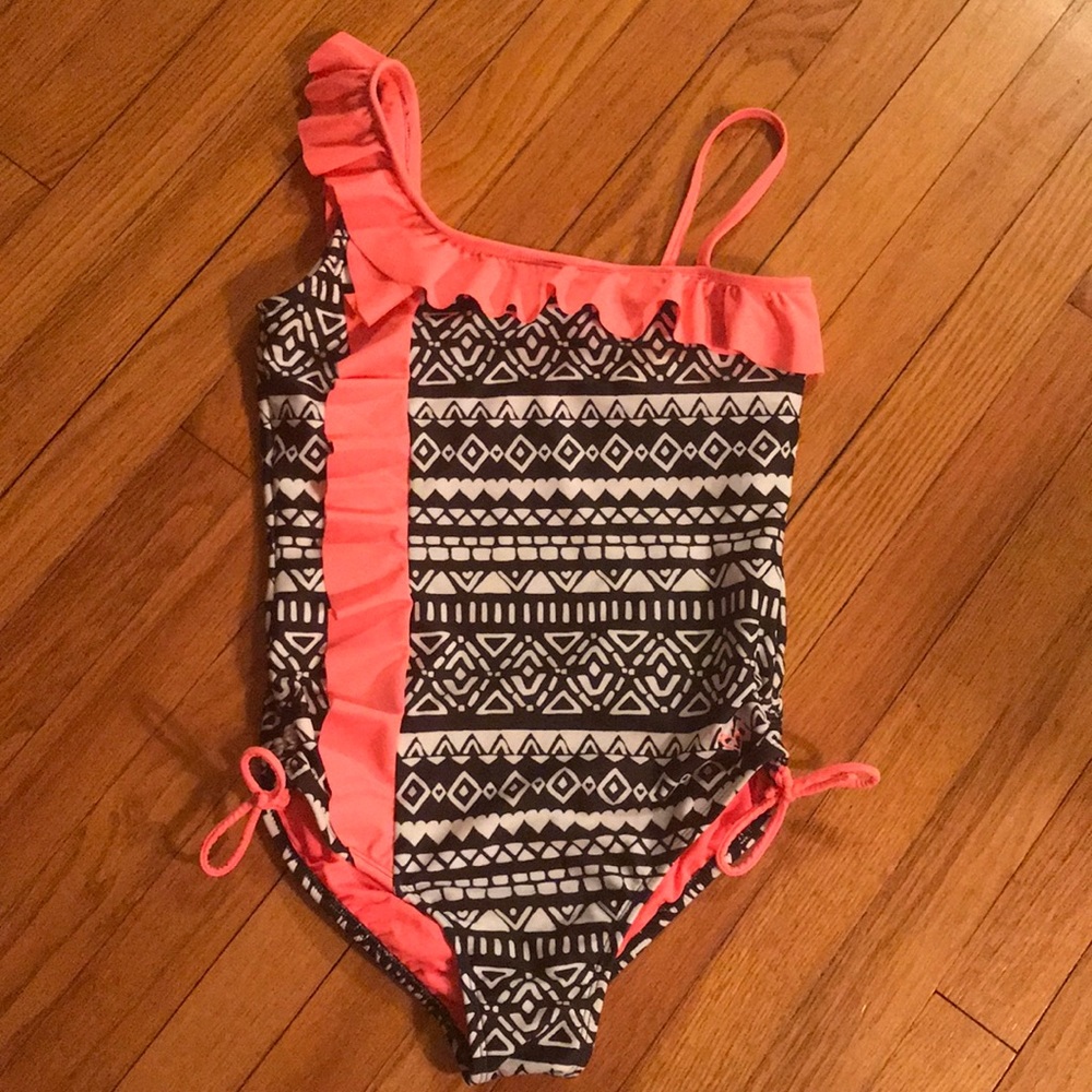 Girls One Piece Bathing Suit